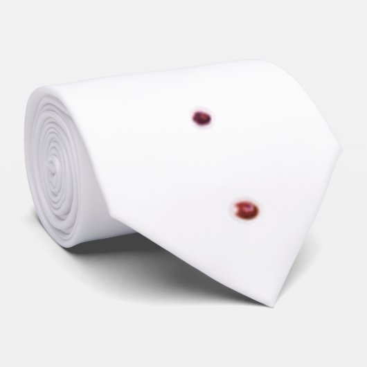 Mannen Jurk Stropdas zombie bloeddruppel vampier G (Opgerold)