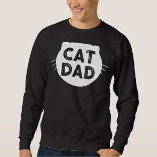 Mannen kat papa trui