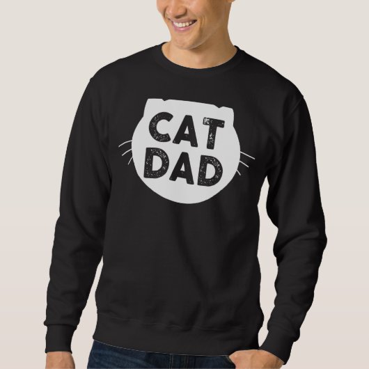 Mannen kat papa trui (Voorkant)