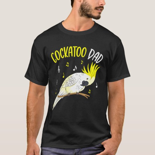Mannen katoenpaps Parrot Bird Mannen T-shirt (Voorkant)