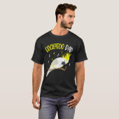 Mannen katoenpaps Parrot Bird Mannen T-shirt (Voorkant volledig)