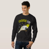 Mannen katoenpaps Parrot Bird Mannen Trui (Voorkant volledig)