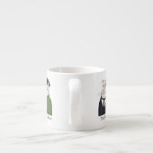 MANNEN KATTEN Espresso Cup + Tekst Kop (Achterkant)