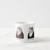 MANNEN KATTEN Espresso Cup + Tekst Kop (Voorkant)