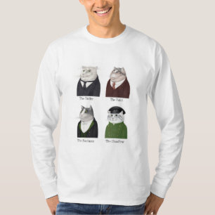 MANNEN KATTEN MANNEN T-SHIRT