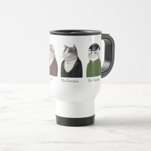 MANNEN KATTEN Reizen Mok + Tekst (Voorkant rechts)