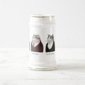 MANNEN KATTEN Stein + Tekst Bierpul (Center)