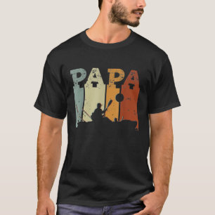 Mannen Kayak kayaking DAD  ART. canoe kayake T-shirt