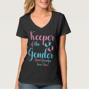 Mannen Keeper van het geslacht dat je hebt gepromo T-shirt