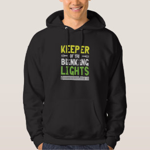 Mannen Keeper van het Netwerk van de Technische Te Hoodie