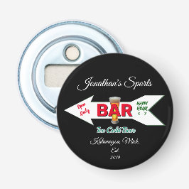 Mannen kegel bier soda Button Magnetisch Flesopener