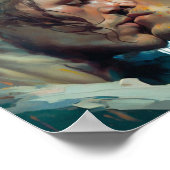 Mannen Kening Poster (Hoek)