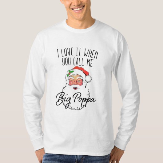 Mannen Kerst Shirt (Voorkant)