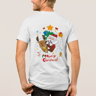 mannen Kerst T shirt