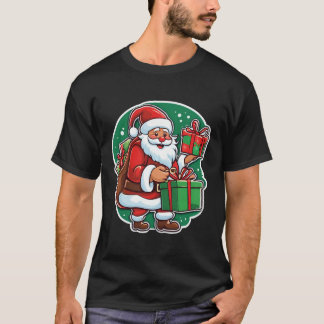 Mannen Kerst T-Shirt - Feestelijk & Leuk Vakantie 