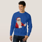 Mannen kerstkerstkerstboomhoes Shirt top (Voorkant volledig)
