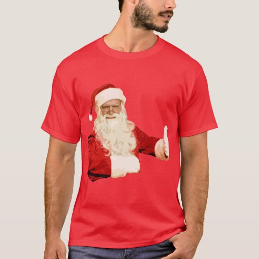 Mannen  kerstkerstkerstboomhoes Shirt top (Voorkant)