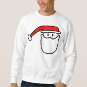 Mannen kerstman Jumper Sweatshirt (Voorkant)