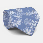 Mannen-kerstsneuken in blauw stropdas (Opgerold)