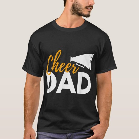 Mannen Kheer Dad - Cheerleading Cheerleader Dad Ch T-shirt (Voorkant)