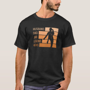 Mannen kickboxing voor je muay Thai Boxing Husband T-shirt