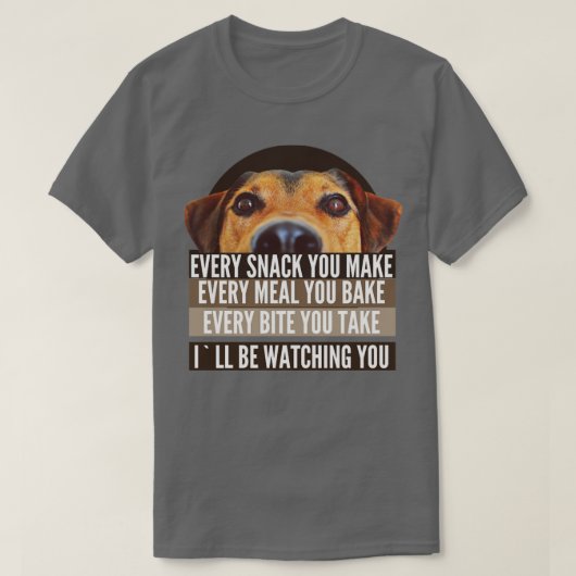 MANNEN KIJKEN JE HONDEN LOVERS. T-SHIRT (Design voorkant)