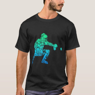 Mannen Kinder borden voor honkbal Catcher Player T-shirt