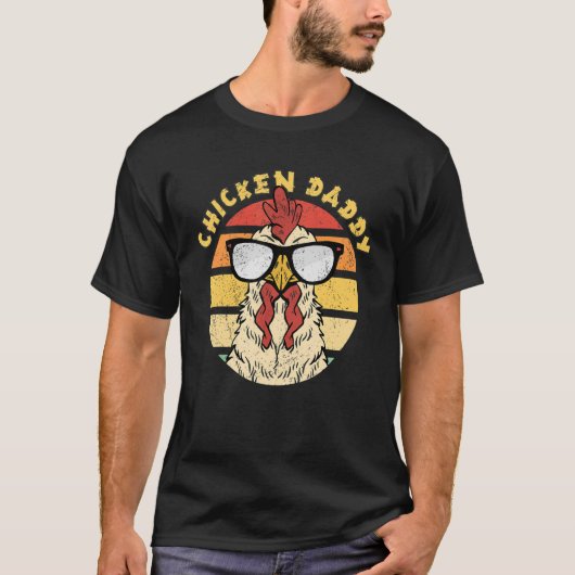 Mannen kippen t-shirt (Voorkant)