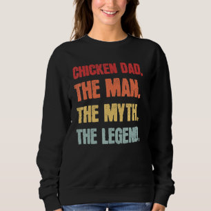 Mannen kipstable Chicken Farmer Poultry Poultry Trui