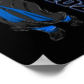 Mannen klasse van 2022: Dabbing Senior Afstuderen  Poster (Hoek)