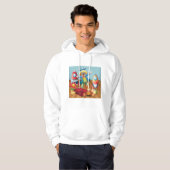Mannen kleding voor beddengoed en speelgoed hoodie (Voorkant volledig)