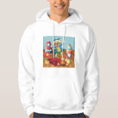 Mannen kleding voor beddengoed en speelgoed hoodie (Voorkant)