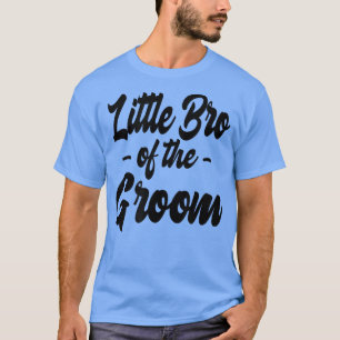 Mannen Kleine Bro van de Groom Bachelor Matching G T-shirt