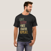 Mannen Kneeboarding T-shirt (Voorkant volledig)
