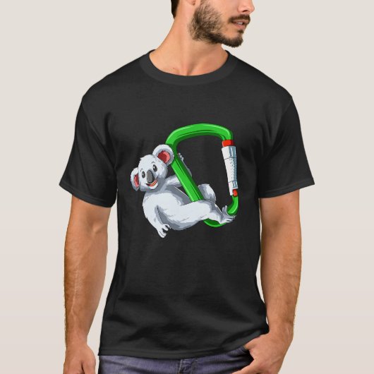 Mannen Koala Bouldering E Arwelicata T-shirt (Voorkant)