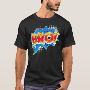 Mannen Koel Gezegde Bro Geweldige Chill Relax Humo T-shirt