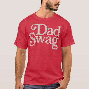 Mannen Koel Papa Swag Retro Fathers Dag 651 T-shirt