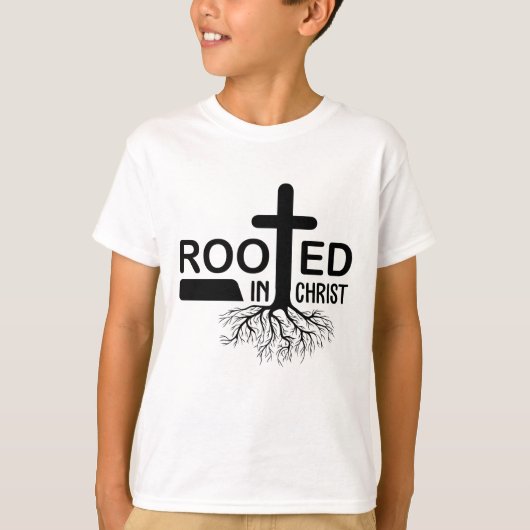 Mannen Koel Religieus T-Shirt Faith Christelijk T- (Voorkant)