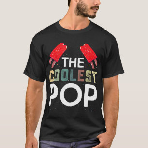 Mannen koelste Pop Funny Best Pap Ever Cool Father T-shirt