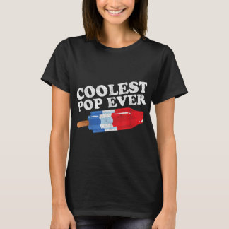 Mannen koelste Pop ooit Popsikel Funny Retro Bomb  T-shirt
