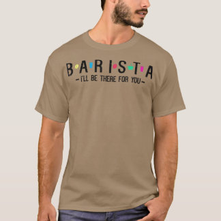 Mannen koffie Snob voor cafeïneadvies en Barista D T-shirt