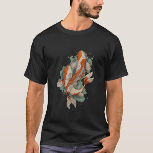 Mannen Koi Karper Koppel Liefdevolle Overeenkomsti T-shirt