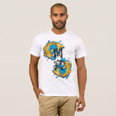 Mannen Koi Tranquility T-shirt (Voorkant volledig)