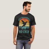 Mannen kolibrie beste kolibrie t-shirt (Voorkant volledig)