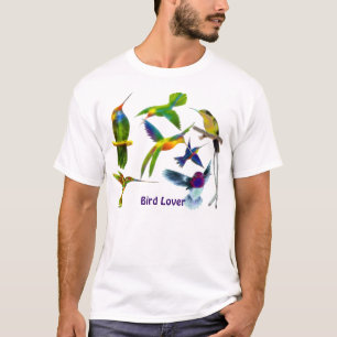 Mannen kolibries t-shirt
