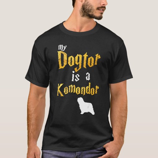 Mannen Komondor Komondor T-shirt (Voorkant)