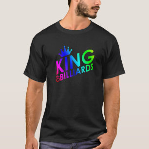 Mannen koning van Billiards Spool Snook T-shirt