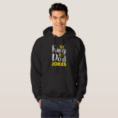Mannen koning van de pap hoodie (Voorkant volledig)