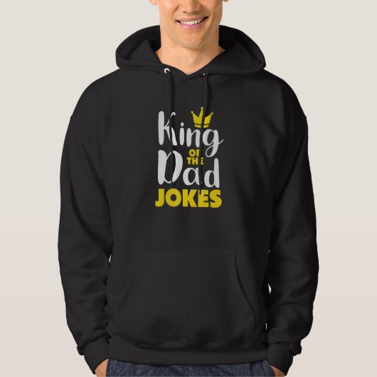 Mannen koning van de pap hoodie (Voorkant)