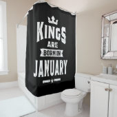Mannen koningen worden geboren in januari jl . douchegordijn (In situ)